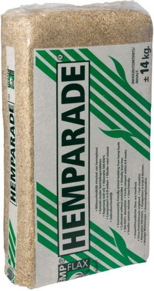 Hemparade Hennepstrooisel 14 kg