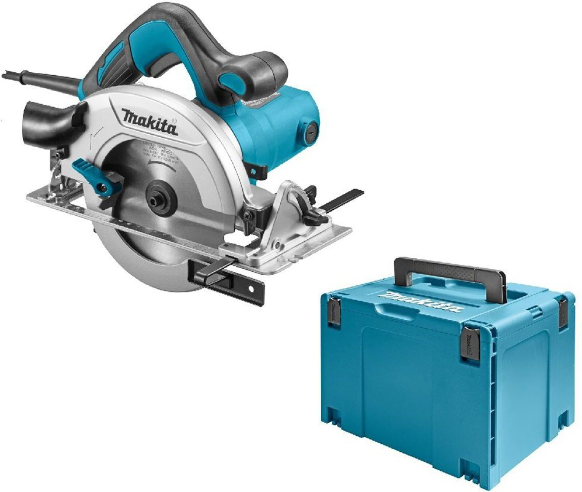 Makita HS6601J 230v Cirkelzaag 1050w 165mm in M-box koffer