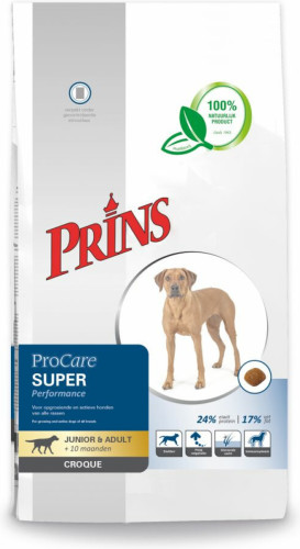 Prins ProCare Croque Super Performance Hondenvoer 10 kg
