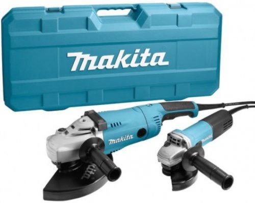 Makita DK0053G Haakse slijper set GA9020 + 9558HNRG in koffer