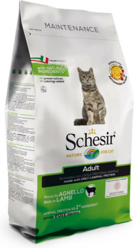 Schesir Kattenvoer Dry Maintenance Lam 1,5 kg