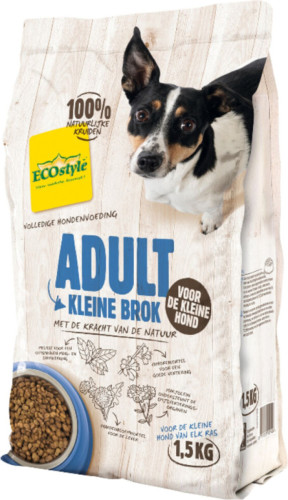 Ecostyle Hondenvoer Adult Kleine Brok 1,5 kg