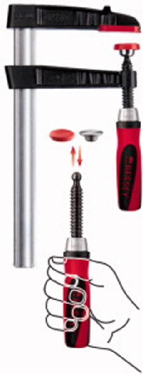 Bessey Lijmtang met gegoten beugels TG-2K 120/60
