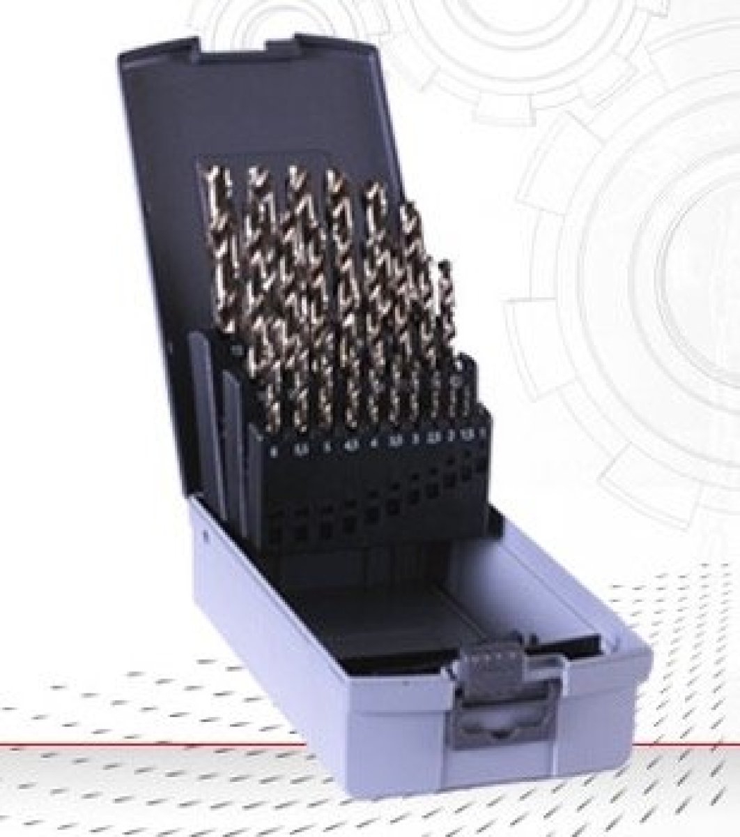 Euroboor TDS.200 Spiraalborenset ø 1 - 13 mm, oplopend per 0,5 mm