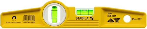 Stabila Waterpas, 81SREM magnetisch 25cm