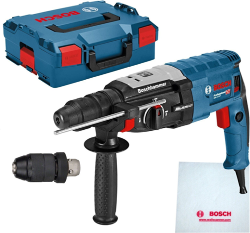Bosch Blauw GBH 2-28 F Combihamer SDS-plus + snelspanboorkop in L-Boxx