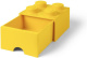 LEGO Brick 4 opberglade - geel