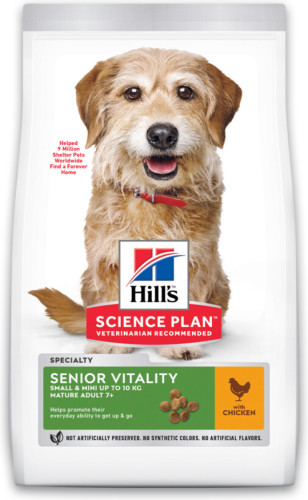Hill's Canine Adult 7+ Youthful Vitality Kip Small 1,5 kg