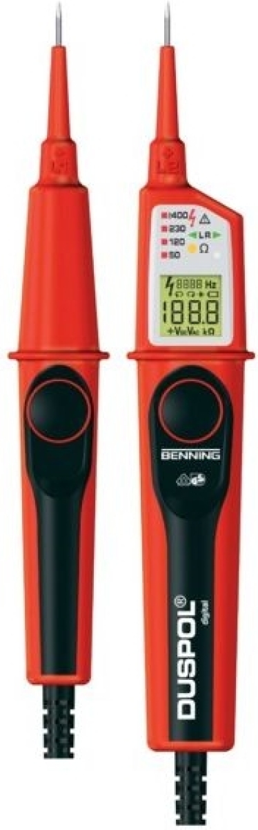 Benning Spanningtester Duspol digital 1,0-1000V AC/DC