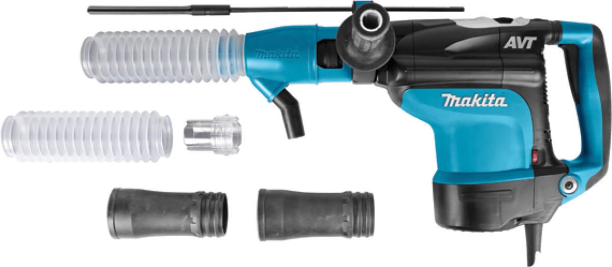 Makita HR4511CV SDS-Max combihamer met stofafzuiging