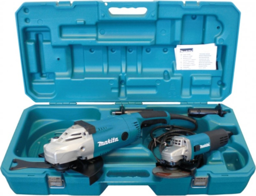 Makita DK0052G Haakse slijper set GA9020R + 9558NBR in koffer