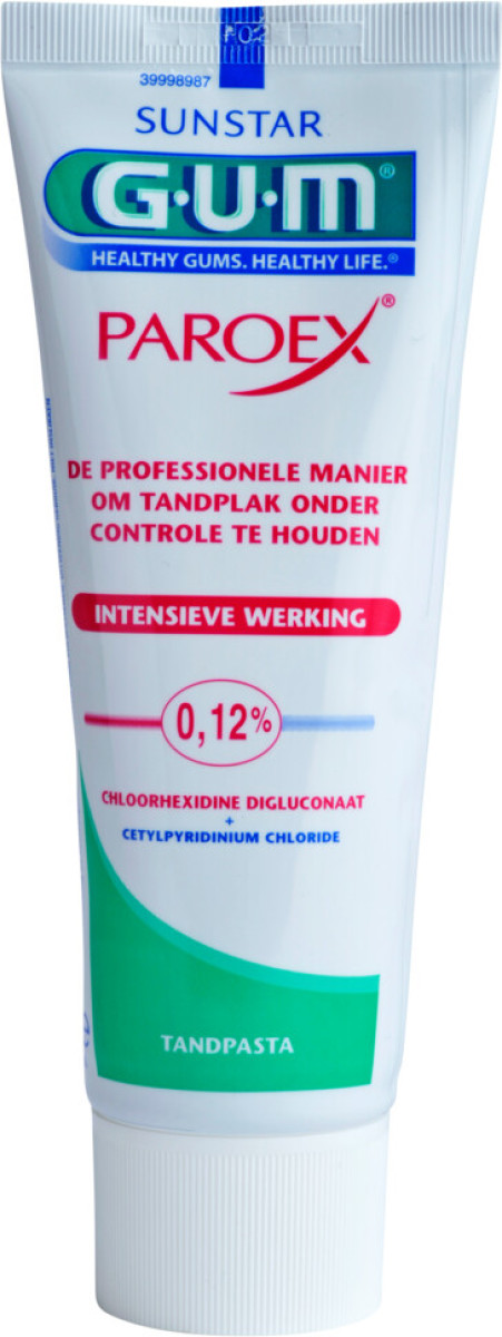 Gum Tandpasta Paroex 75 ml
