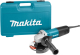 Makita 9558HNRGK 230 V Haakse slijper 125 mm in koffer