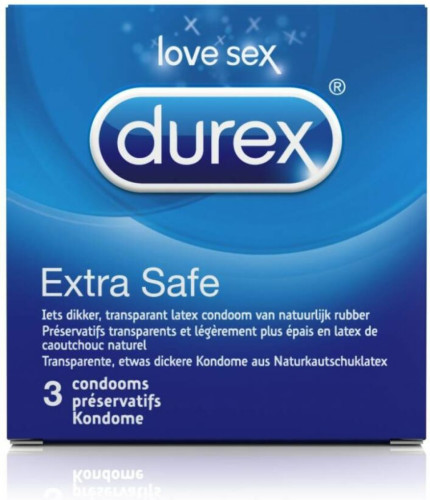 Durex Condooms Extra Safe 3 stuks
