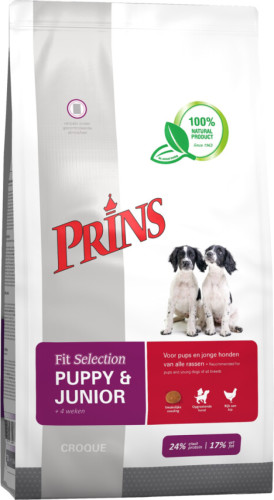 Prins Fit Selection Hond Puppy&Junior 10 kg