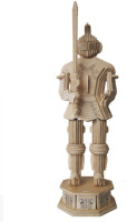 Merkloos Houten 3D puzzel ridder 23 cm