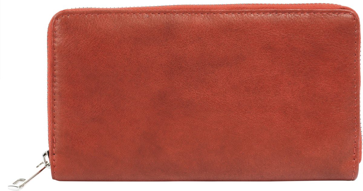 Samantha Look Portemonnee echt leder, made in italy (1-delig)