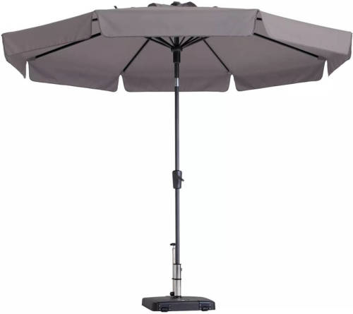 Madison Parasol Flores Luxe Rond 300 Cm Taupe