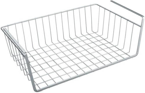 Metaltex Opbergmand Kanguro Hangend 40 X 26 Cm Metaal Zilver