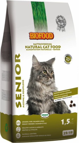 Biofood Kattenvoer Senior 1,5 kg