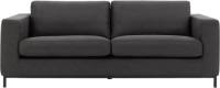 Goossens Bank Maxima grijs, micro leer, 4-zits, elegant chic