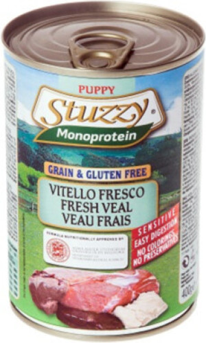 Stuzzy Dog Blik MonoProtein Puppy Kalfsvlees 400 gr