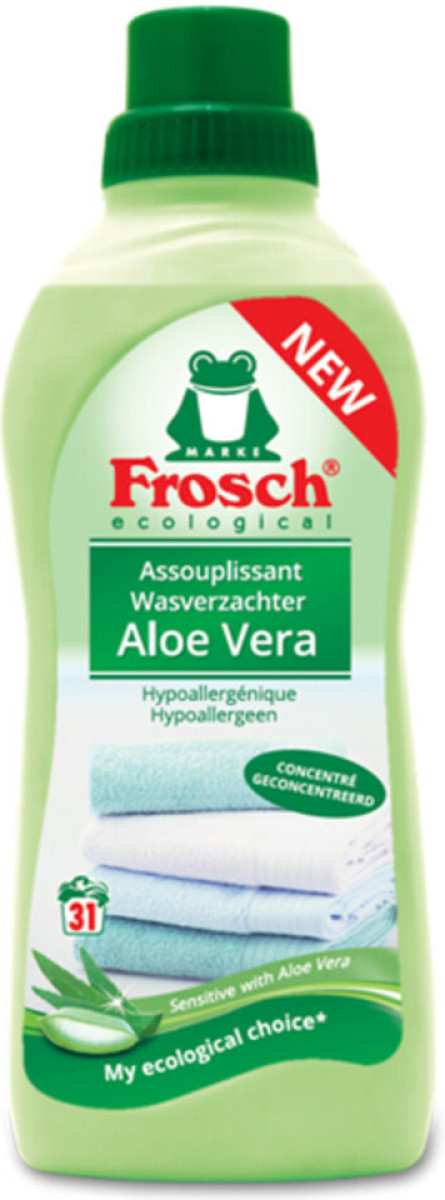 8x Frosch Wasverzachter Aloë Vera 750 ml