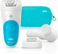Braun Ladyshave Silk Epil 5-545 - Blauw
