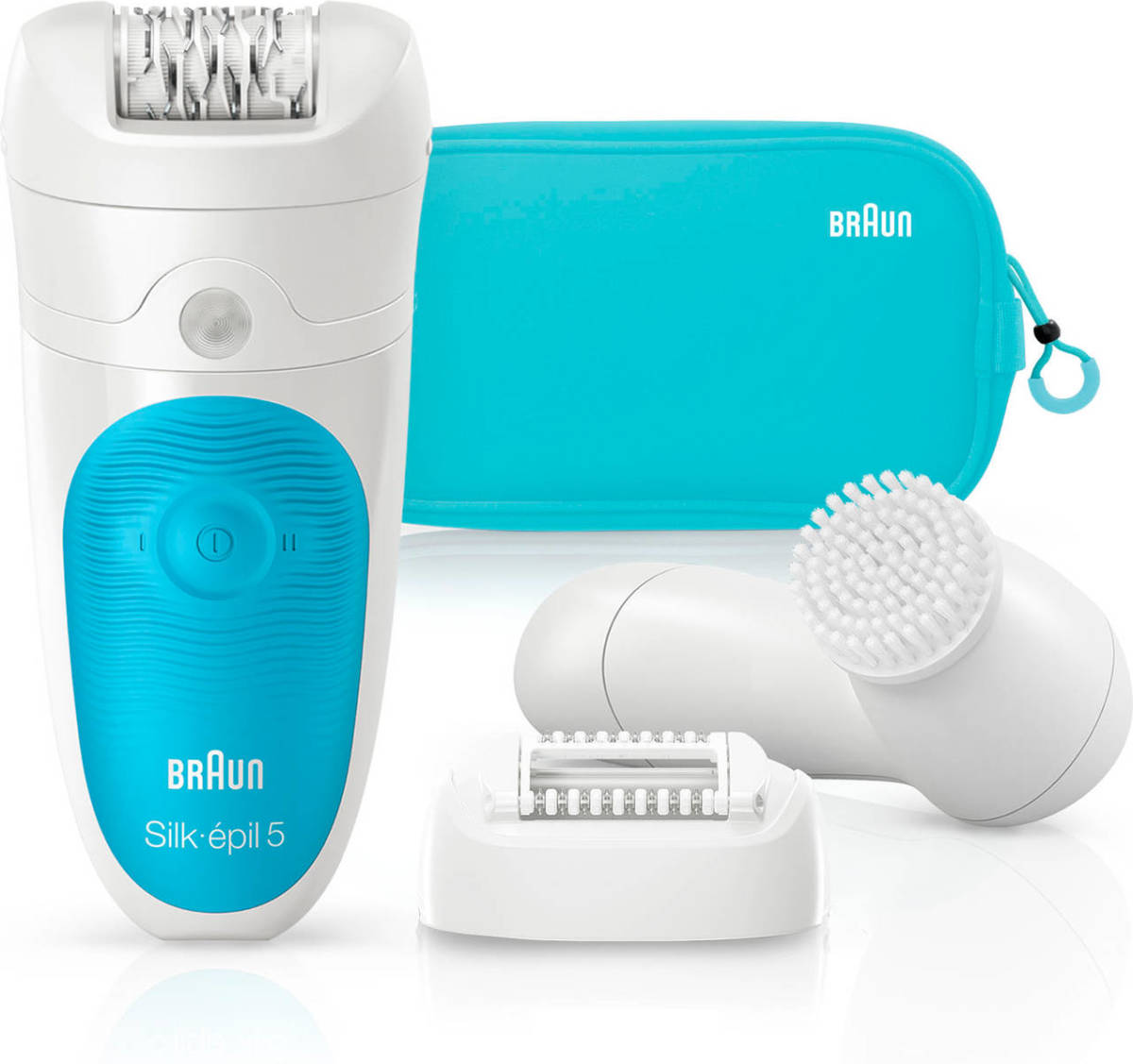 Braun Ladyshave Silk Epil 5-545 - Blauw