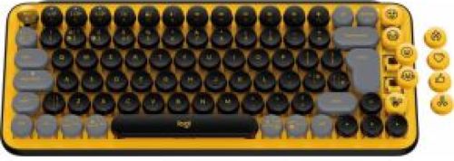 Logitech POP Keys Wireless Mechanical Keyboard With Emoji Keys toetsenbord RF-draadloos + Bluetooth