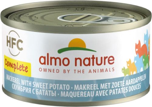 Almo Nature HFC Kat Graanvrij Makreel - Aardappelen 70 gr