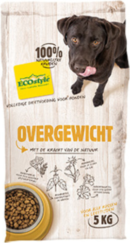 Ecostyle Hondenvoer Overgewicht 5 kg