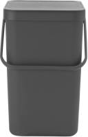 Brabantia Sort & Go afvalemmer 25 liter - Grey
