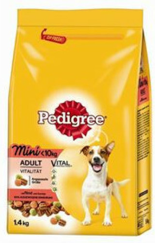 Pedigree Droog Adult Mini Rund 1,4 kg