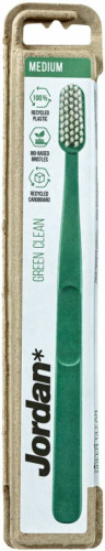 12x Jordan Tandenborstel Green Clean Medium