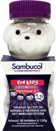 Sambucol Kids 60 kauwtabletten