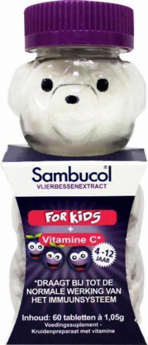 Sambucol Kids 60 kauwtabletten