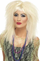 Smiffy's Blonde Jaren 80 Pruik