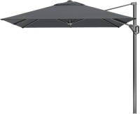 Platinum Voyager Vierkante Zweefparasol T1 2,5x2,5 M. - Antraciet