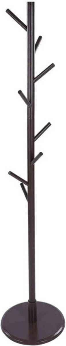 QUVIO Staande Kapstok Hout Bruin