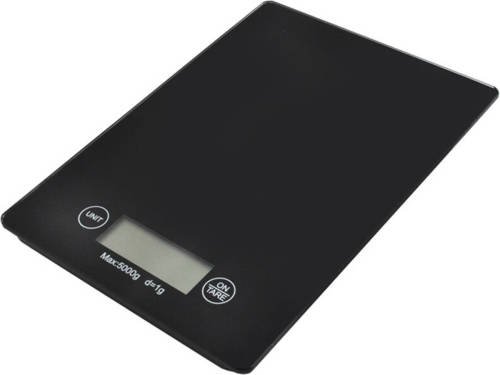 BES LED Keukenweegschaal - Maxozo Weegy - Digitaal - Lcd Display - 2 Gram Tot 5000 Gram (5kg) - Digitale Precisie