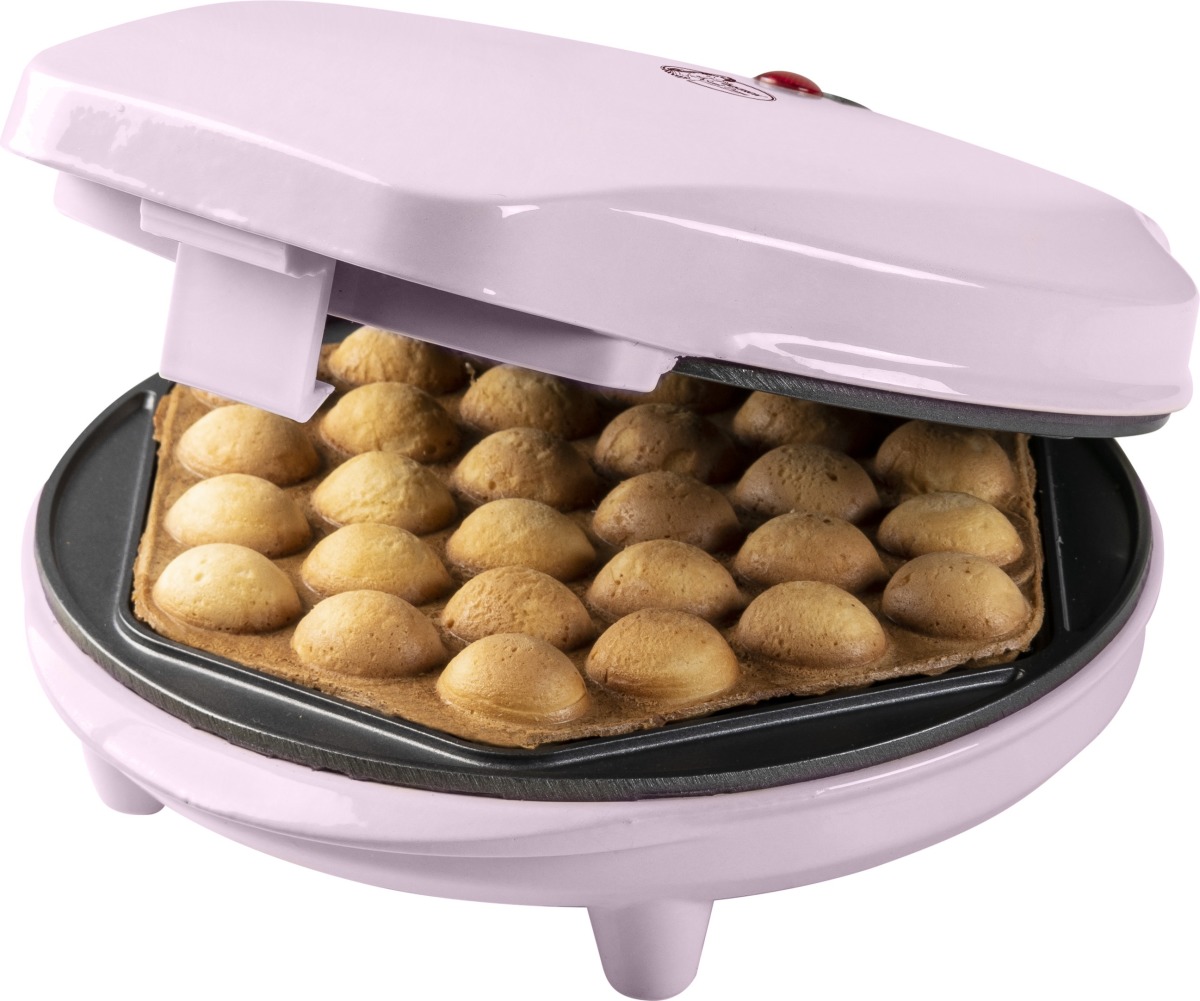 Bestron Bubbelwafelijzer ABWM300P 700 W roze