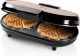 Bestron Wafelijzer ADWM730CO hartvormig dubbel 1200 W zwart en koper