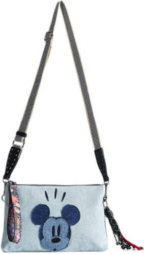 Desigual Mickey Mouse crossbody tas denim