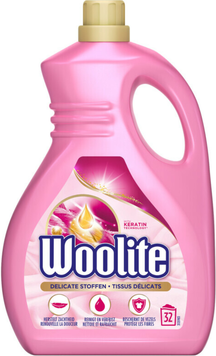 Woolite Vloeibaar Wasmiddel Wol&Zijde 1900 ml