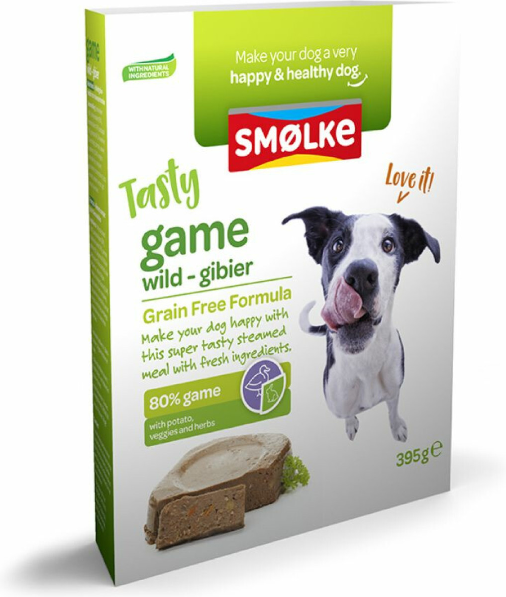 Smolke Vers Gestoomd Wild Graanvrij 395 gr