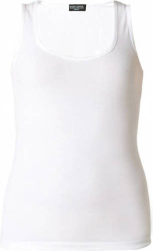 Base Level by Yest basic tricot singlet Yippie wit