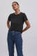 VILA basic T-shirt VIMODALA zwart