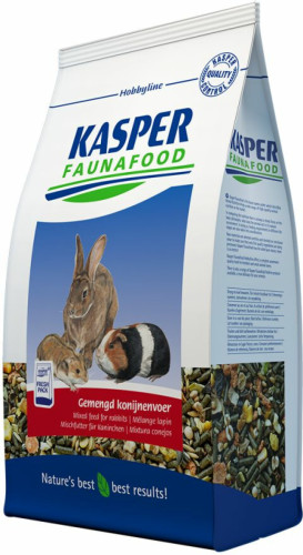 3x Kasper Faunafood Konijnenvoer Gemengd 3,5 kg