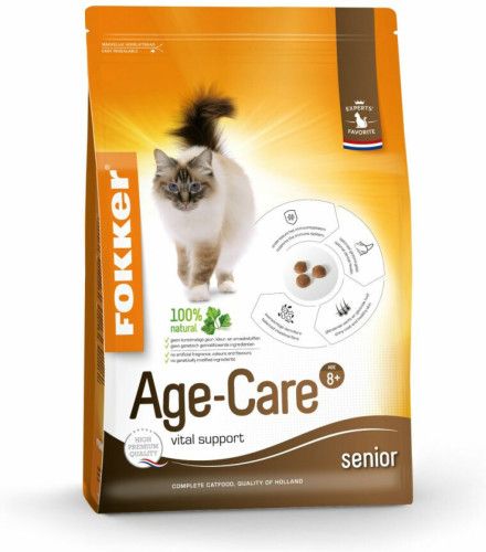 3x Fokker Cat Age Care 2,5 kg